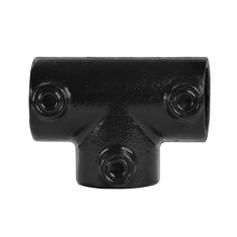 Buiskoppeling Lang T-stuk - zwart-B / 26,9 mm